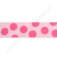 Stippenlint Groot 25mm - Roze Pink