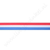 Lint vlag 10mm - Rood Wit Blauw (Licht)