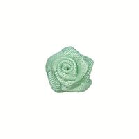 Satin Rosette 10mm - Minz Grün (513) 5 St.