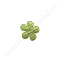 Bloemetje 25mm - Ruit Lime