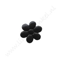 Blume 25mm - Satin Schwarz