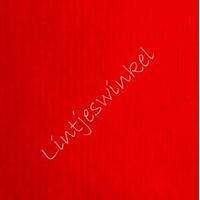 Papieren zakje 17x25 cm - 10 x Craft Rood Blanco