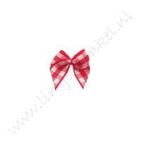 Karo Schleife 16x16mm - Rot