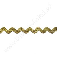 Zackenlitze 6mm - Gold