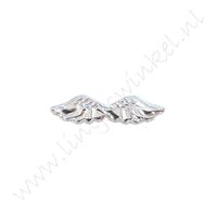 Vleugels 49x12mm - Zilver