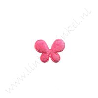 Vlinder 10mm - Vilt Pink