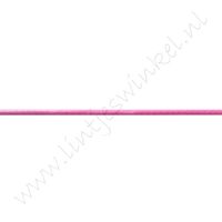 Waxkoord 1mm - Pink