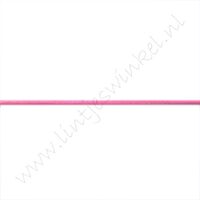 Waxkoord 2mm - Pink