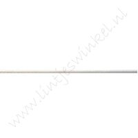 Waxkoord 2mm - Wit