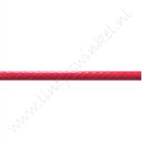 Waxkoord 3mm - Rood