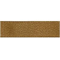 Metallic grosgrain lint 10mm - Golden Brown Glitter