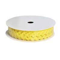 Rolle Zackenlitze (1,8 Meter) - 3mm Hell Gelb