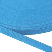 Köperband 10mm (100% Baumwolle) - Blau
