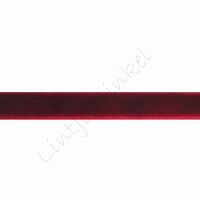 Samtband 10mm - Bordeaux Rot