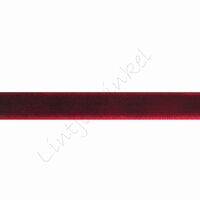 Samtband 10mm - Bordeaux Rot