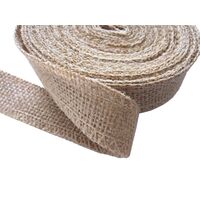 Jute 25mm - Sackleinen Naturell