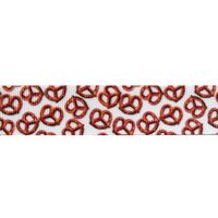 Lint met print 22mm - Oktoberfeest Pretzels