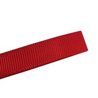 Grosgrain lint 10mm (rol 22 meter) - Glans Flame Red (#28)