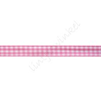 Karoband 10mm (Rolle 45 Meter) - Hot Pink