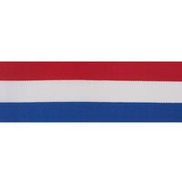 Lint vlag 38mm (rol 22 meter) - Holland (dubbelzijdig)