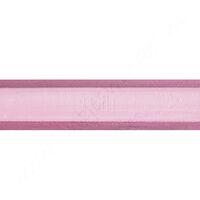 Organza Satijnrand 22mm (rol 22 meter) - Donker Roze