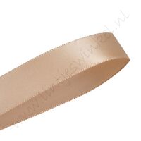 Satinband 22mm (Rolle 22 Meter) - Hell Braun (835)