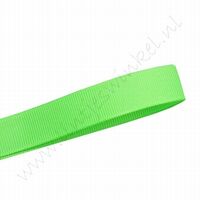 Grosgrain lint 6mm (rol 22 meter) - Neon Groen (556)