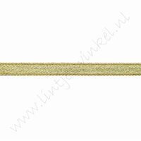 Glitzer Organza Band 3mm (Rolle 22 Meter) - Gold