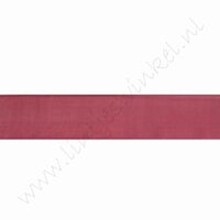Organza lint 16mm (rol 45 meter) - Bordeaux Rood