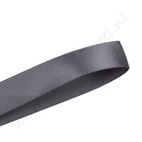 Satinband 6mm - Dunkel Grau (077)