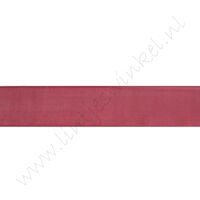 Organza lint 20mm (rol 45 meter) - Bordeaux Rood