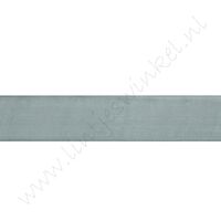 Organza 16mm (Rolle 45 Meter) - Grau