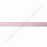 Karoband 6mm (Rolle 22 Meter) - Hell Rosa