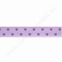 Lint harten 10mm (rol 22 meter) - Mini Lavendel Paars