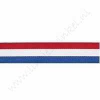 Lint vlag 16mm (rol 22 meter) - Holland (dubbelzijdig)