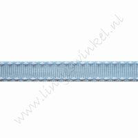 Lint stiksels 10mm (rol 22 meter) - Licht Blauw Wit