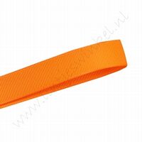 Grosgrain lint 10mm (rol 22 meter) - Oranje (668)