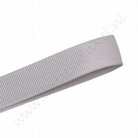 Ripsband 6mm (Rolle 22 Meter) - Silber Grau (012)