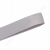 Grosgrain lint 6mm (rol 22 meter) - Zilver Grijs (012)