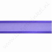 Organza Satijnrand 22mm (rol 22 meter) - Paars