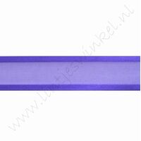 Organza Satijnrand 22mm (rol 22 meter) - Paars