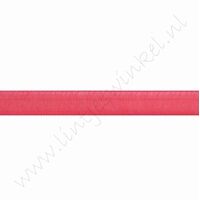 Organza lint 6mm (rol 22 meter) - Rood