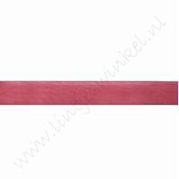 Organza lint 6mm (rol 22 meter) - Bordeaux Rood