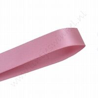 Satijnlint 22mm (rol 91 meter) - Antiek Roze (164)